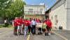 KeyBank Spanish American Committee shown on Neighbors Make The Difference Day.